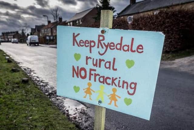 Opinions are split about fracking in Yorkshire.