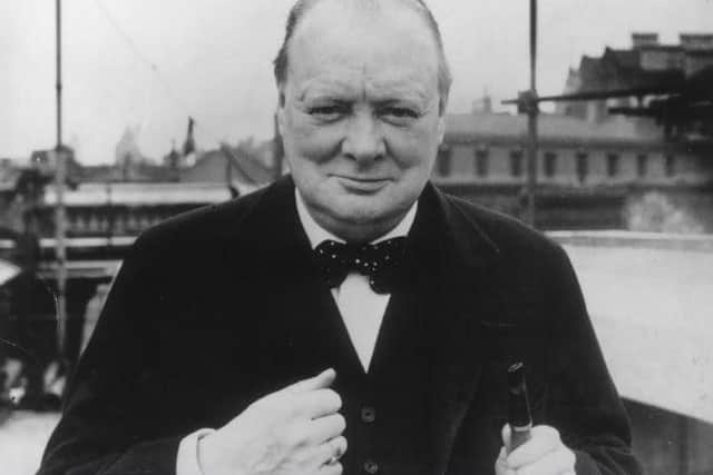 April 1939: British Conservative politician Winston Churchill. (Photo by Evening Standard/Getty Images)