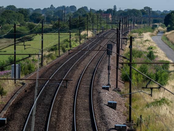 Train line.
