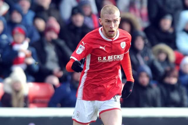 Oli McBurnie in his days as a Barnsley loanee.