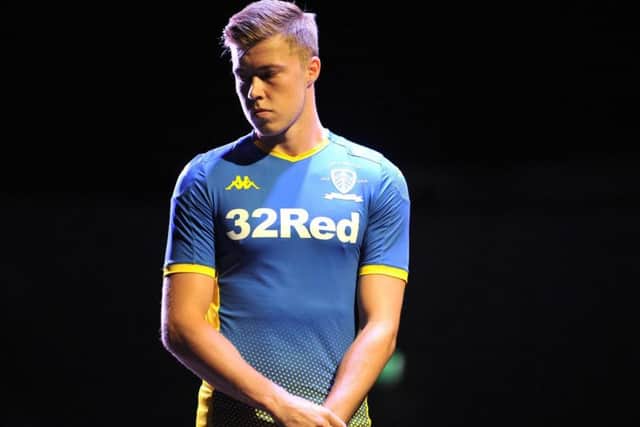 Bailey Peacock-Farrell, modelling the new Leeds United goalkeeper kit, could be wearing a Burnley one soon.