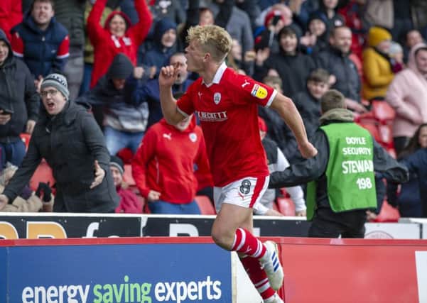Ready for the challenge: Barnsley's Cameron McGeehan.  Picture: Scott Merrylees