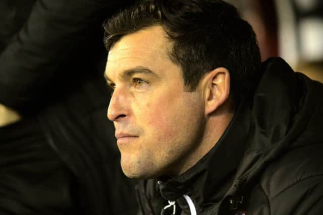 Barnsley No 2 Dale Tonge: Confident.