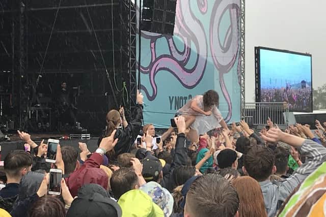 Idles at Y Not Festival. Picture: David Hodgson