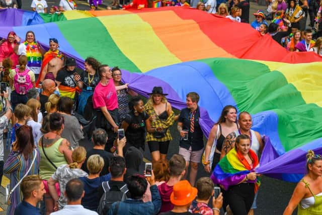 Many big corporate names have supported events like Leeds Pride.