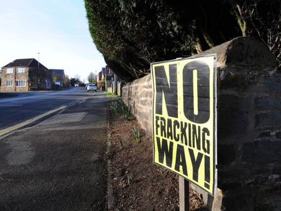 Fracking continues to divide opinion in Yorkshire.