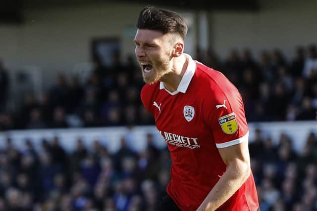 GONE: Kieffer Moore has swapped Barnsley for Championship rivals Wigan Athletic. Picture: Darren Staples/PA