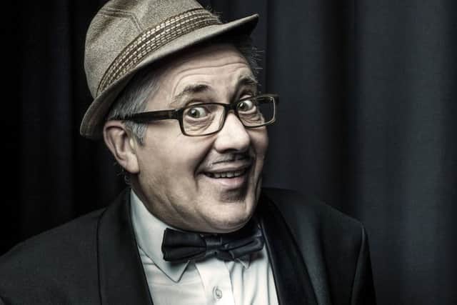 Comic creation: Steve Delaney in character as Count Arthur Strong. Delaney is bringing his new show to venues across Yorkshire. Picture: Daniel Gardiner.