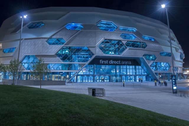 The First Direct Arena in Leeds. Picture by Giles Rocholl Photography Ltd.
