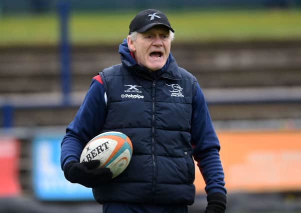 OPTIMISTIC: Doncaster Knights; director of rugby, Clive Griffiths