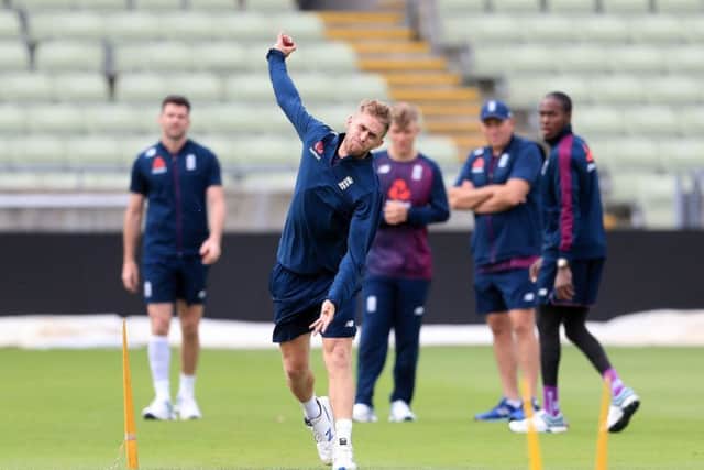 England's Olly Stone has been ruled out of the second Ashes Test. Picture: Mike Egerton/PA