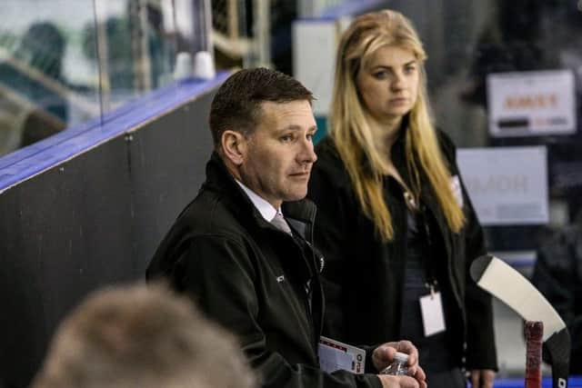 GB Under-16s head coach, Mike Clancy. Picture courtesy of IHUK.