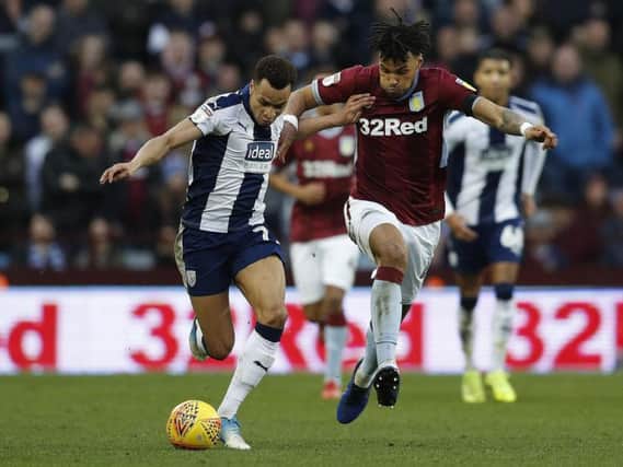 Jacob Murphy, pictured in action for West Brom.