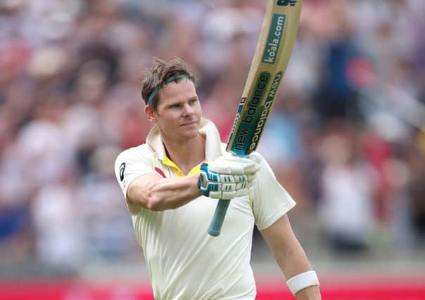 Australia's Steve Smith: First Test man of the match.