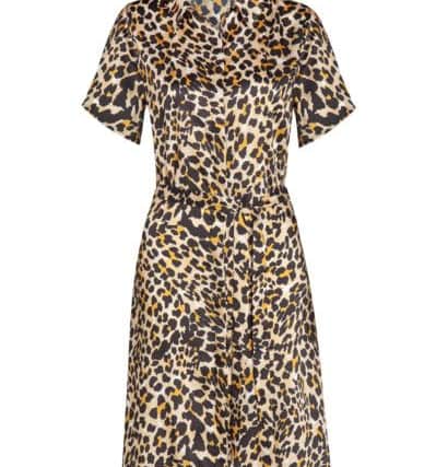 Leopard print shirt dress, £69 at Sosandar.com.