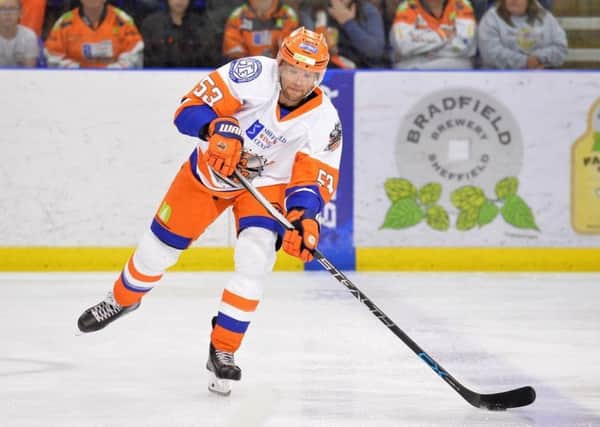 BETTER TIMES AHEAD: Aaron Johnson is hoping Sheffield Steelers can enjoy more success than in his first season in South Yorkshire. Picture: Dean Woolley.