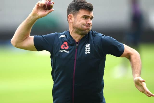 England bowler James Anderson. (Picture: Stu Forster/Getty Images)