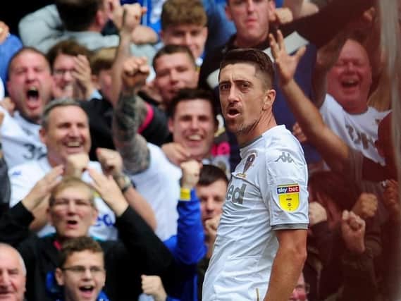 How about that? Pablo Hernandez after his goal.