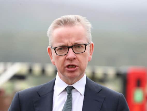 Last week, Michael Gove accused the European Union of refusing to engage in negotiations. Photo: Liam McBurney/PA Wire