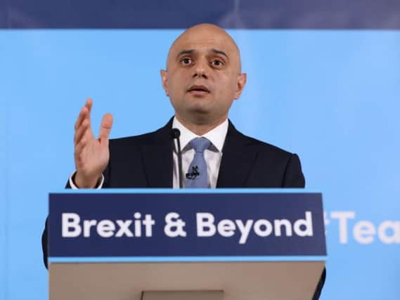 Chancellor Sajid Javid Picture: Rick Findler/PA Wire