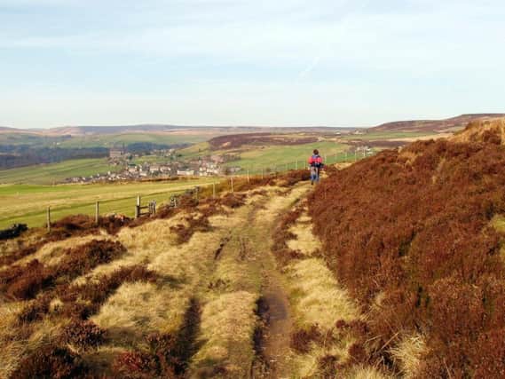 An injured and missing woman was rescued has been rescued from a Yorkshire moorland. Stock image.