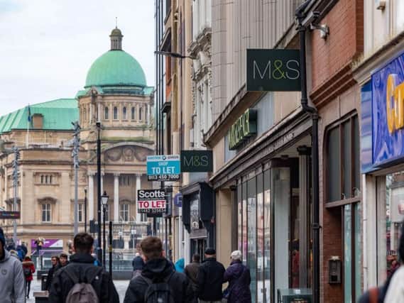 Once thriving streets like Hull's Whitefriargate are struggling Picture: James Hardisty
