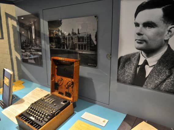 The computer scientist, Alan Turing, posed the eternal question: Can humans think?
Picture: Gary Longbottom