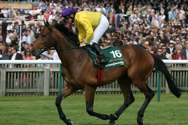 Sea The Stars began a golden 2009 by winning the 2000 Guineas at Newmarket.