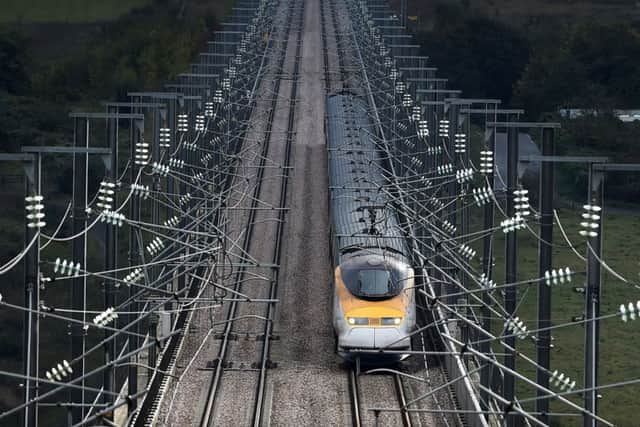 Boris Johnson wnats a high-speed rail line buiolt across the North.