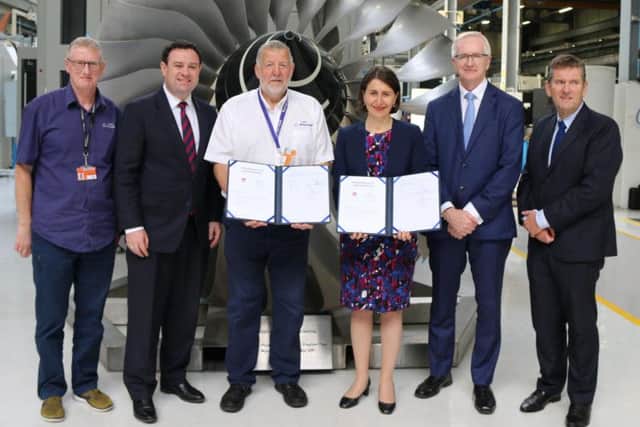 The MOU signed between Premier Gladys Berejiklian and the AMRC