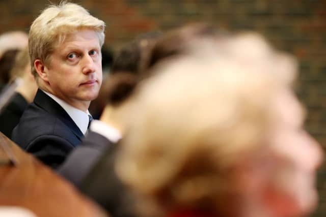 Among the critics of the Augar review is Boris Johnson's brother Jo, who has recently been given a ministerial post. Picture: Chris Radburn/PA Wire
