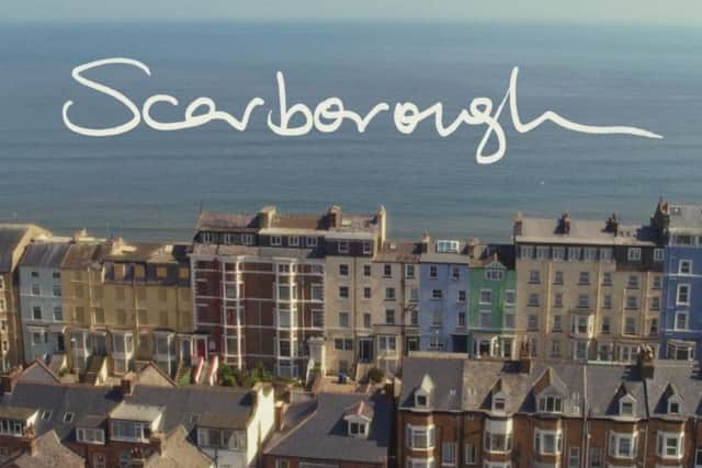 The title screen for Scarborough. Credit: BBC.