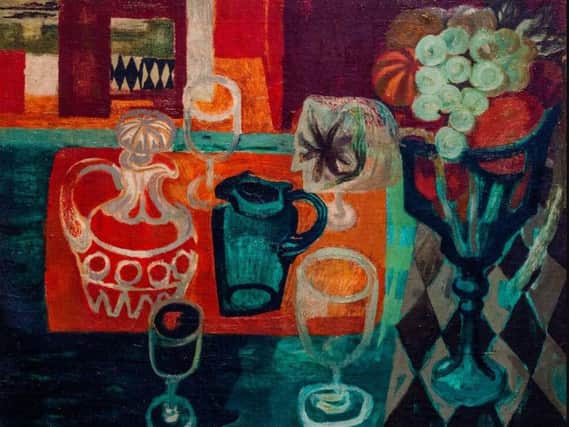 Mary Fedden (1915-2012) Orange and Green Still Life, 1957. Oil on canvas.