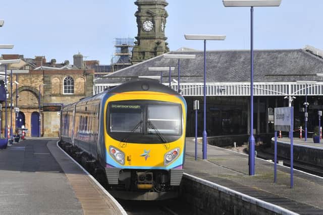A TransPennine Express service which did reach Scarborough.