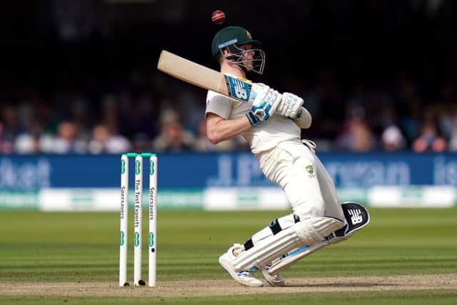 Steve Smith faced hostile bowling at Lord's. Photo: John Walton/PA Wire