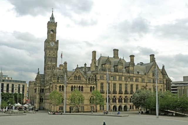 Bradford City Hall was among the filming locations used in the latest series of the show.