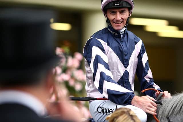 Danny Tudhope recorded the biggest win of his career when Lord Glitters prevailed at Royal Ascot.