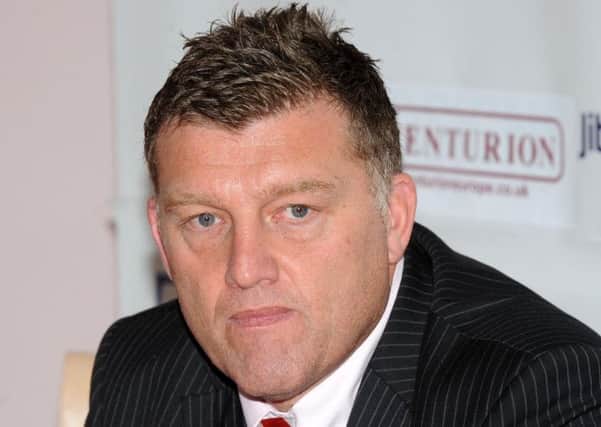 Rovers chief executive Gavin Baldwin