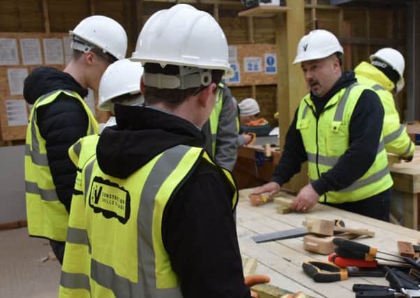 There are concerns over the funding arrangements for apprenticeships. Submitted by Scarborough Construction Skills Village