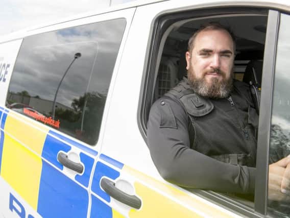 The PC joined Nottinghamshire Police as a PCSO and moved to the South Yorkshire force in 2016.