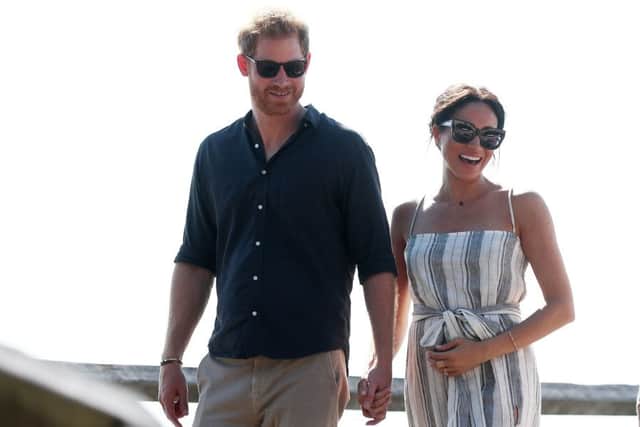 Prince Harry, Duke of Sussex and Meghan, Duchess of Sussex   (Photo by Chris Hyde/Getty Images)