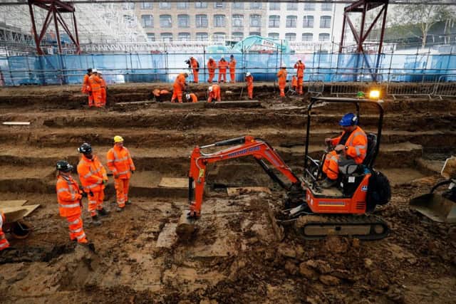 Preparatory HS2 work is already underway in London. Photo: Adrian Dennis/Getty Images