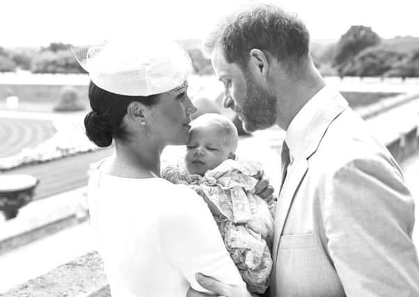 Is criticism of the Duke and Duchess of Sussex, pictured at the christening of their son Archie, justified?