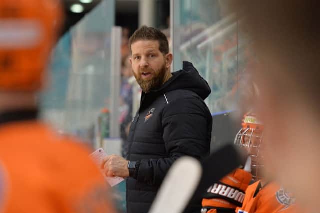 SPOILT FOR CHOICE: Sheffield Steelers' head coach was not short of candidates for leadership roles this coming season. Picture: Dean Wooley.