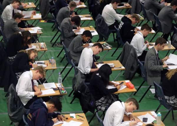 The GCSE pass rate rose again this year. Gareth Fuller/PA Wire
