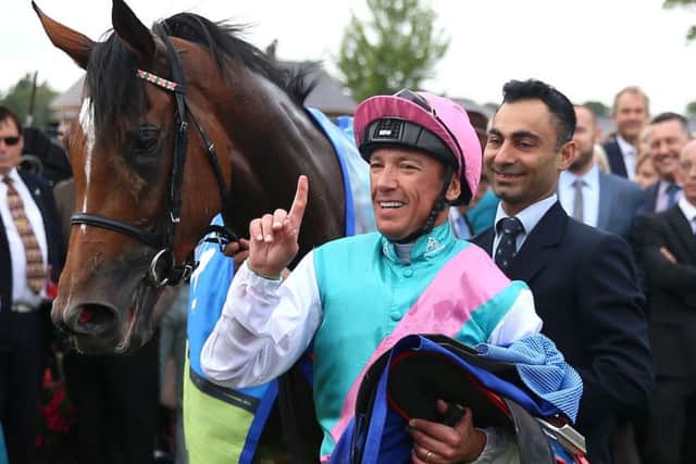 Frankie Dettori after Enable's win at York.
