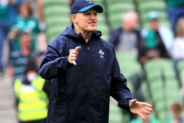 Ireland head coach Joe Schmidt. Picture: Donall Farmer/PA