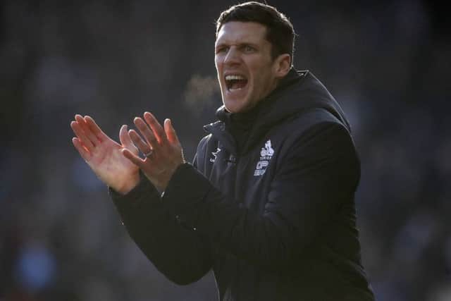 Huddersfield Town manager Mark Hudson: In charge again.