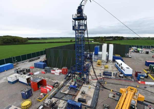 Earth tremors have been recorded at energy firm Cuadrilla's fracking site near Blackpool.