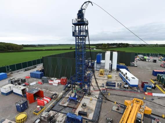 Earth tremors have been recorded at energy firm Cuadrilla's fracking site near Blackpool.